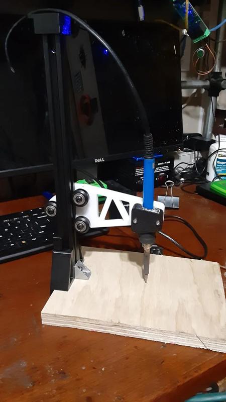 Heat-set insert press