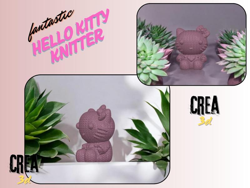 hello kitty knitted
