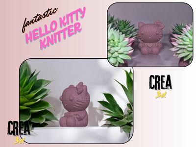 hello kitty knitted