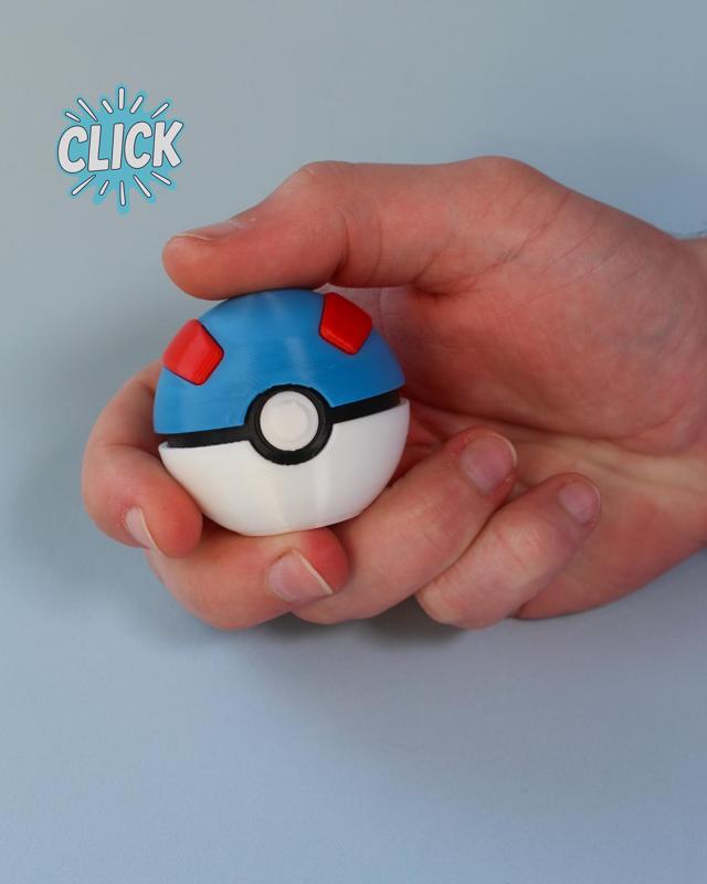 Great Ball Fidget Clicker Keychain