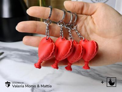 Heart Pillow Keychain: Cutest Carry-Along Ever!