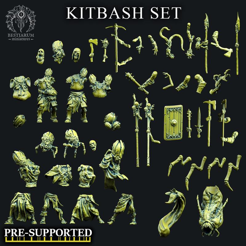 Gorgon Catacombs: Kitbash Set