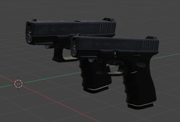 Double Glocks(OBJ)