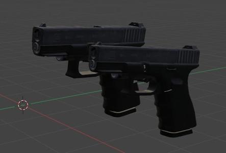 Double Glocks(OBJ)