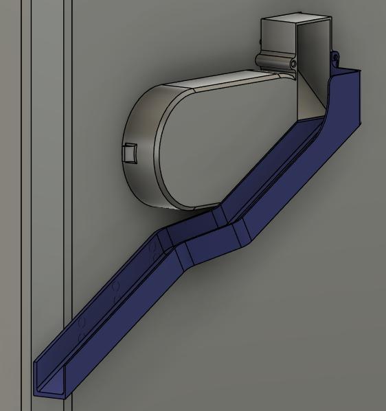 Creality K2 Plus waste Chute - Heat Recirc Mod Compatible