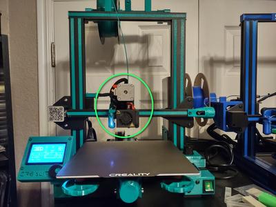 Aluminum Extruder Mount for Official Creality Direct Drive Extruder Kit