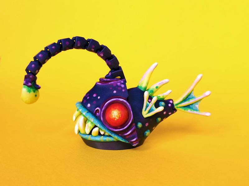 Twisty Angler Fish
