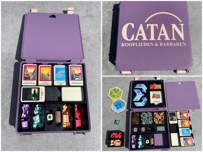 Catan Traders and Barbarians Expansion Box (English Version Included)