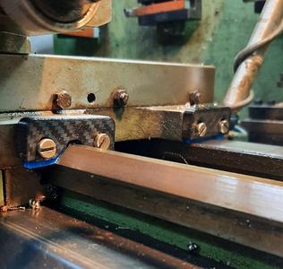 Bench lathe Way wiper 