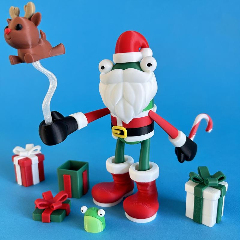 Santa Frog