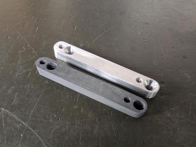 Flat Mount Front Disc Adapter 160>180 (Sample and Fusion file)