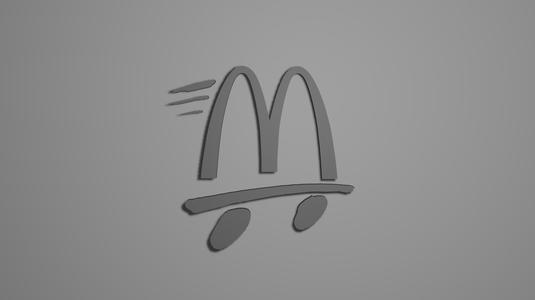 Mc drive thru logo