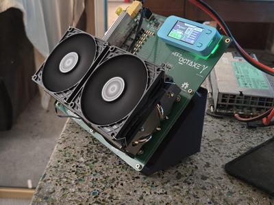 NerdOCTAXE-gamma Asic miner cooler stand