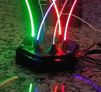 LED Housing for Fiber Coupling