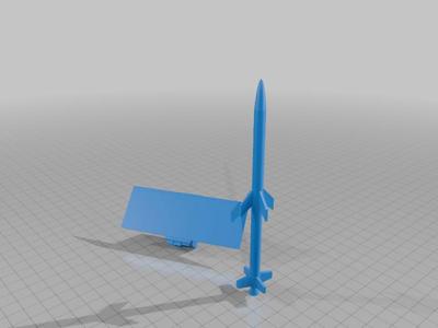 Satellite Fuego1 and Inta300 rocket