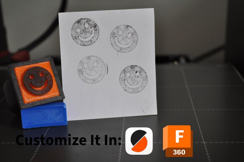 Super Easy Customizable Stamp Small