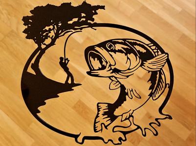 Fishing wall art
