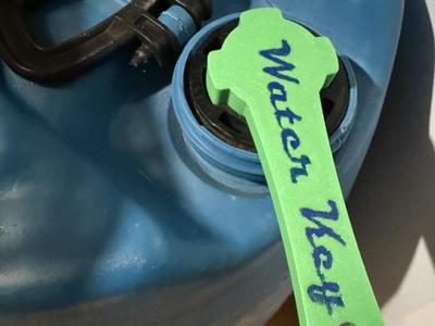 Water Barrel Bung Key