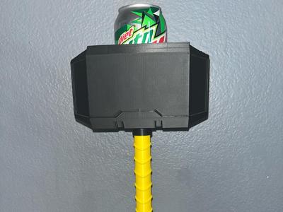 Thors hammer koozie
