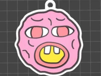 Cherry Bomb Keychain Tyler The Creator