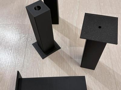 Small furniture feet, 120mm