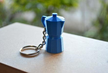 Moka Pot Keychain