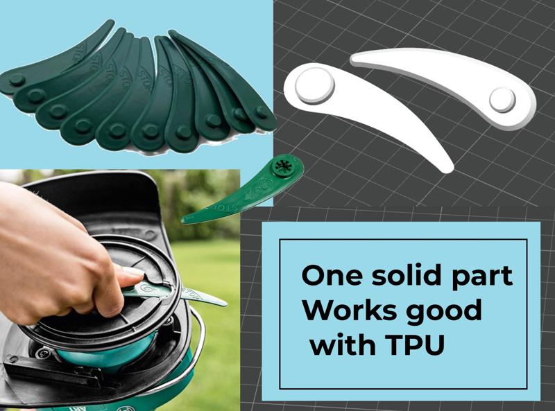 Bosch trimmer blade
