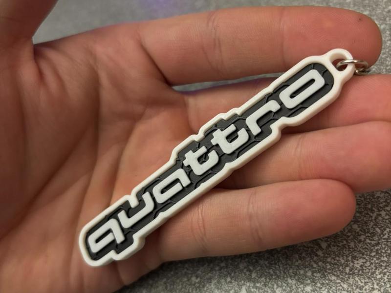 Audi QUATTRO Keychain
