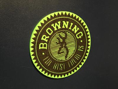 Browning Firearms Logo Magnet 1