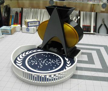 Star Trek TNG Badge Dice Tower