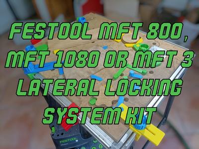 Festool lateral locking system kit for MFT 800, MFT 1080 or MFT/3 table