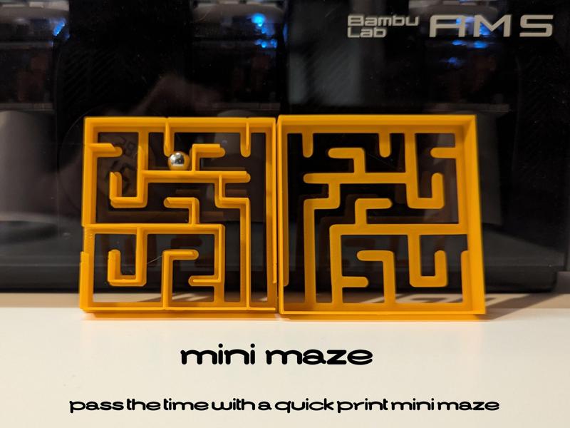 Mini Square Maze