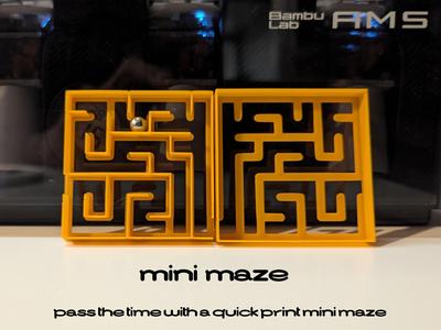 Mini Square Maze