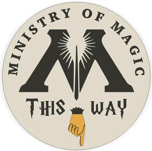 Bathroom Sign - Ministry of Magic