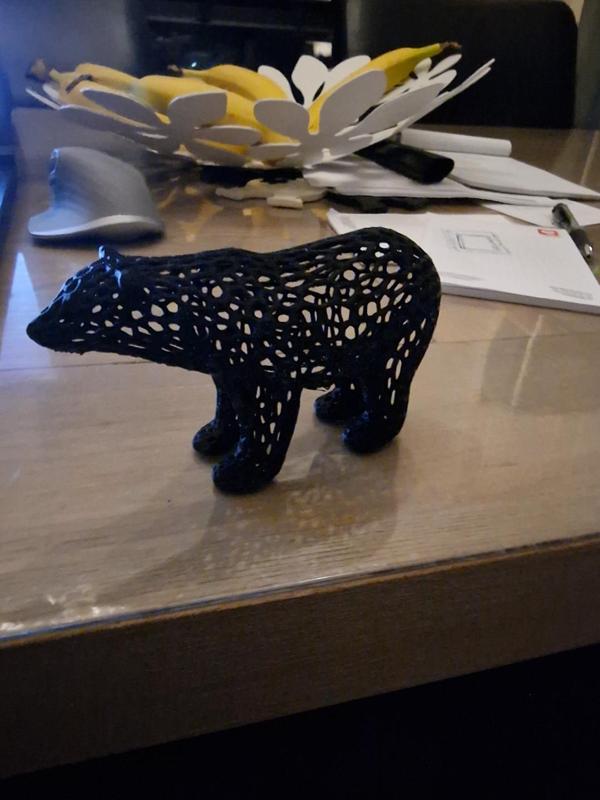 Voronoi polar bear
