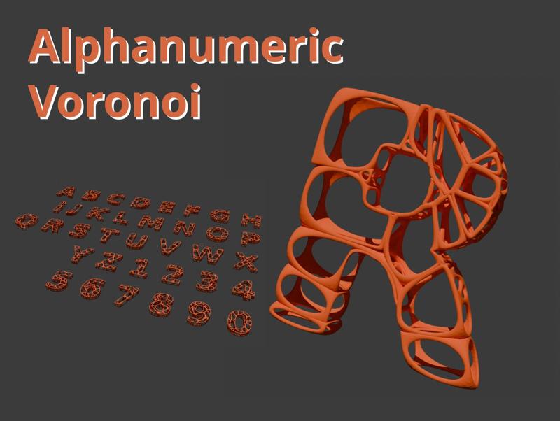 Alphanumeric Voronoi