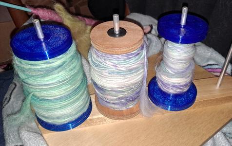 Spinning wheel bobbin