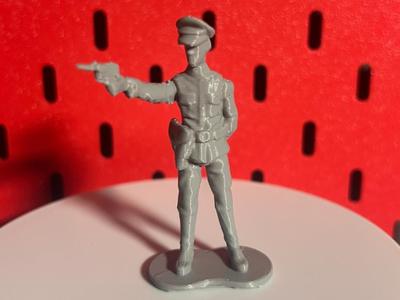 WW2 German Officer Toy Soldier