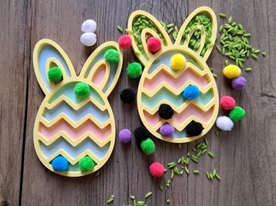 Easter egg bunny filling shape / Pasen vulvorm