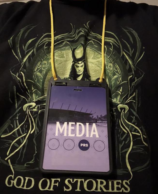 Media Credential holder