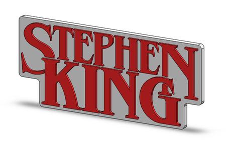 Stephen King name plate