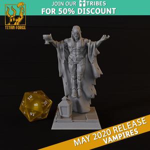 Lucien Hesus - Vampires - Titan Forge Miniatures May 2020
