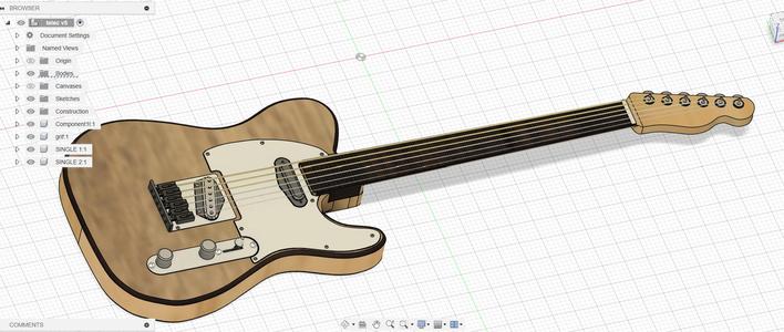 Telecaster 3d model