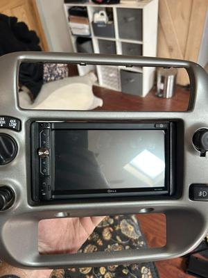 1995-2011 Ford Ranger XLT Double DIN Head Unit Mounting Brackets