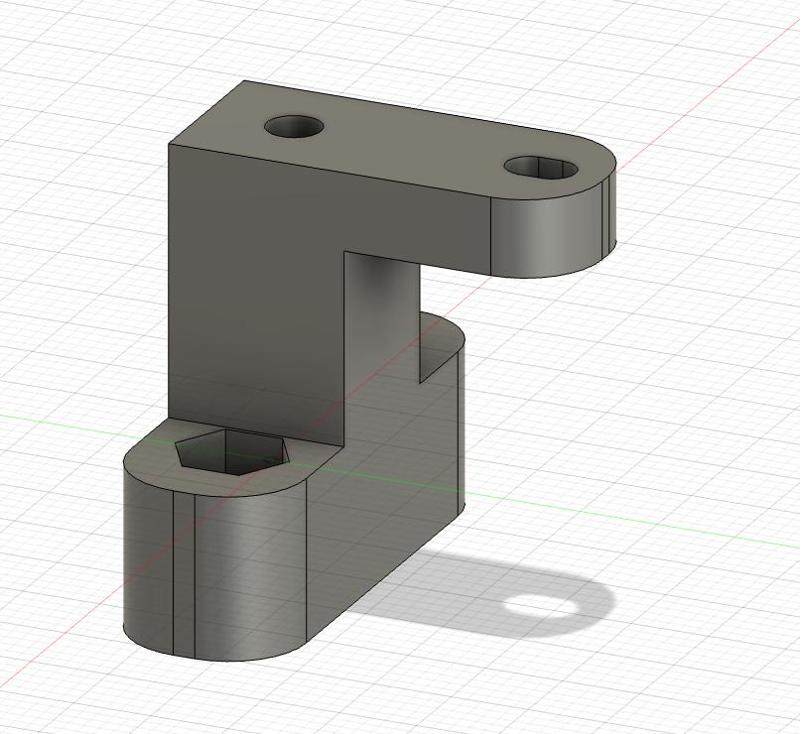 Delta Kossel BLTouch Mount
