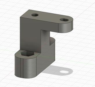 Delta Kossel BLTouch Mount