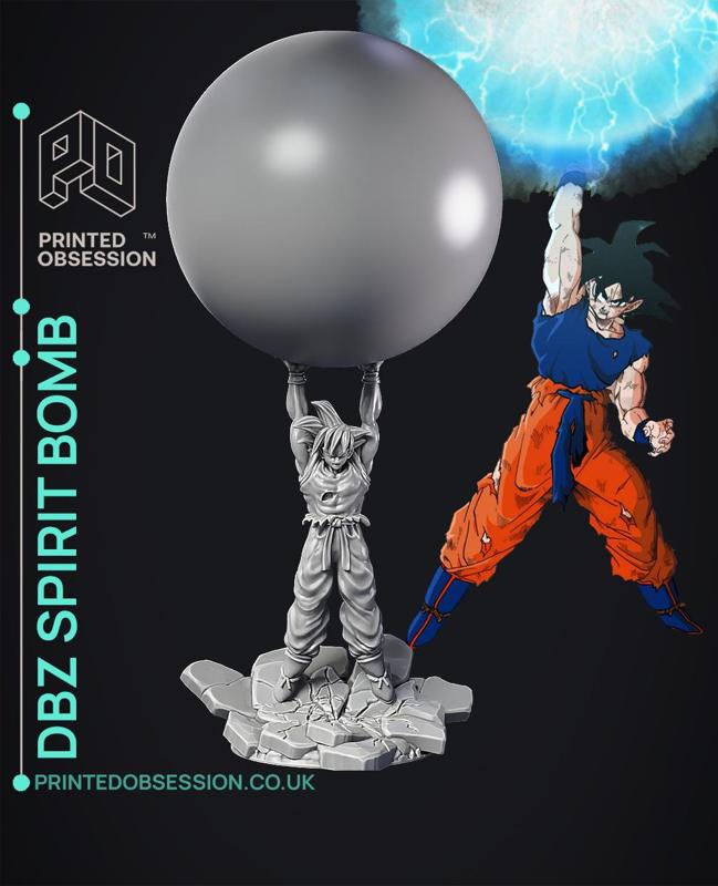 Goku - Spirit Bomb - Dragon Ball Z - Fan Art
