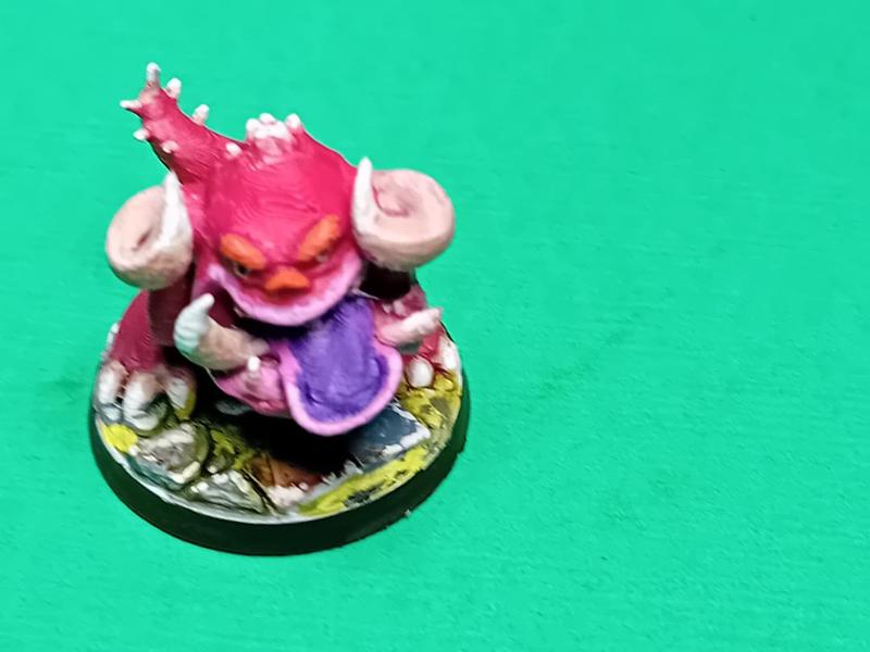 Mouthy Orc Pet Demon - Wargaming and Wargames Mini