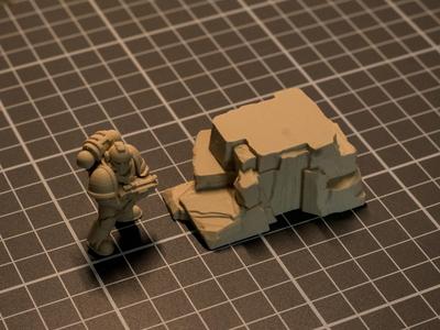 Miniature Terrain - Rock #11