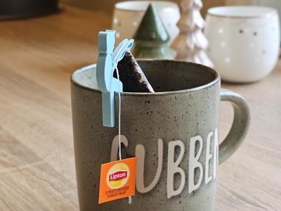 Fisher boy - Tea bag holder